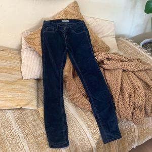 Free people blue corduroys 26